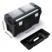 Prosperplast VIPER Plastikowa walizka na narzędzia czarna, 598 x 286 x 327 mm N25AA