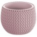 Prosperplast SPLOFY Bowl doniczka 29cm, 3,9l jagodowy jasny DKSP290