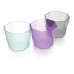 PROSPERPLAST ROCKA Doniczka 12,6 cm, przezroczysty DROC125P