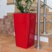 PROSPERPLAST URBI SQUARE P doniczka 21/47 l, bordo DURS325