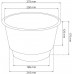 Prosperplast MATUBA SLIM Doniczka 30x55cm mocca DPMT300