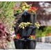 Prosperplast CROWN Doniczka balkonowa, 48cm, 16l, antracyt DCRO480