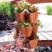 Prosperplast CROWN Doniczka balkonowa, 48cm, 16l, antracyt DCRO480