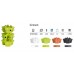 Prosperplast CROWN Doniczka balkonowa, 48cm, 16l, antracyt DCRO480