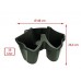 Prosperplast CROWN Doniczka balkonowa, 48cm, 16l, antracyt DCRO480