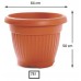 PROSPERPLAST TERRA Donica 78l, terakota DCE64