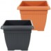 Prosperplast TERRA Doniczka kwadratowa 24x24x20cm, 7l, terakota DKWT24