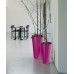 Prosperplast TUBUS SLIM Shine Doniczka 15 cm, 3,3l, biały DTUS150S