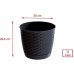 Prosperplast RATOLLA ROUND Doniczka z podstawką 30cm, 11l, antracyt DRLO300