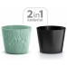 Prosperplast SANDY ROUND Doniczka 26,2 cm, kremowa DSR260