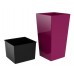 PROSPERPLAST URBI SQUARE P doniczka 2/4 l, fuksja DURS140