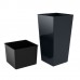 PROSPERPLAST URBI SQUARE P doniczka 8/16l 3l, czarna DURS225