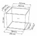 Prosperplast DONICA RATO SQUARE SET 21/49l, ratan umbra DRTS325S