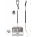 PROSPERPLAST ALUMAX S Łopata do śniegu 1505mm, aluminium ILMAXS