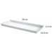 PROSPERPLAST LOFLY miska pod doniczkę 36x14,8x2,4cm, antracyt PPLFC360