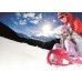 Prosperplast SEA LION Sanki plastikowe 80x25x40cm, czerwone