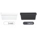 Prosperplast CUBE CASE Skrzynka balkonowa 39,2x18,2x16cm biała DCUC400