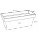 PROSPERPLAST CUBE CASE Skrzynka balkonowa 58,7x26,4x23,6cm, antracyt DCUC600