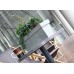 PROSPERPLAST CUBE CASE CONCRETE Skrzynka balkonowa 25,5l, beton DCUC600B