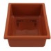 PROSPERPLAST DBON Doniczka do bonsai 20 x 14 x 7,5cm, terakota DBON