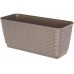 Prosperplast RATOLLA P Skrzynka z podstawką 49,2x17,2x17,4cm mocca DRL500P