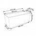 PROSPERPLAST RATO CASE Doniczka 17l ratan antracyt DRTC500
