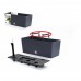 WYPRZEDAŻ PROSPERPLAST RATO CASE Doniczka 30l ratan antracyt R__DRTC600