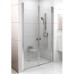 RAVAK CHROME CSDL2–100 Drzwi prysznicowe dwuelementowe białe + transparent 0QVAC10LZ1