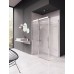 RAVAK MATRIX MSDPS-100/100 P drzwi prysznicowe ze ścianką stałą, białe + Transparent 0WPAA