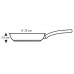 RENBERG Patelnia z marmurową powierzchnią 28 cm, czarna RB-1123cern