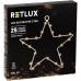 RETLUX RXL 60 Oświetlenie świąteczne, gwiazda 20 LED STAR WW BAT ciepła biel 50001813
