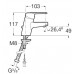 ROCA Victoria-N jednouchwytowa bateria umywalkowa sztorcowa A5A3125C00