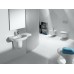 Roca Meridian umywalka 75 x 46 cm z blatem ceramicznym po lewej stronie A32724R000