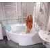 RAVAK wanna Rosa II 170x105 L biała C221000000