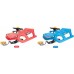 Prosperplast ZIGI ZET Control sanki 91x36x45cm, czerwony ISZGC
