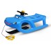Prosperplast ZIGI ZET Control sanki 91x36x45cm, niebieskie ISZGC