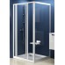 RAVAK SUPERNOVA SDZ3-90 drzwi prysznicowe białe Transparent, 02V70100Z1