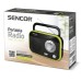 SENCOR radio SRD 210 BGN, czarny/zielony 35043172