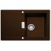 FRANKE SET T18 Zlewozmywak SID 611-78 ciemny brąz + bateria Samoa + okap FTC 6032 GR/XS, 1