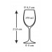 VETRO-PLUS Sauvignon blanc Kieliszek do białego wina 350 ml 3367033