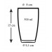 Kufel do piwa ''Pit'' 500ml 0505C1253