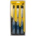 Stanley 0-16-128 3-częściowy zestaw dłut, seria 5002 (12, 18, 25mm)