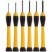 Stanley 0-66-052 Zestaw bimateriałowych wkrętaków zegarmistrzowskich, 6 sztuk