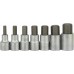 Stanley 1-89-099 Zestaw nasadek 1/2" z końcówką sześciokątną 7 sztuk