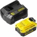 Stanley SFMCB14M1 FatMax Zestaw startowy z baterią i ładowarką V20 4,0Ah