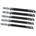 Stanley STA27025 Brzeszczoty do wyrzynarki HCS typu T do drewna, 5 sztuk Stanley STA27025 Brzeszczoty do wyrzynarki HCS typu T do drewna, 5 sztuk