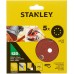 Stanley STA32037 Papier ścierny do szlifierek mimośrodowych 125mm, P120, 5 sztuk