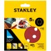 Stanley STA32042 Papier ścierny do szlifierek mimośrodowych 125mm, P180, 5 sztuk