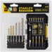 Stanley STA88552-XJ FatMax Zestaw 19 szt. końcówek udarowych 1/4" + wiertła do muru