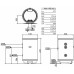 Stiebel Eltron PSH 80 WE-H Elektryczny podgrzewacz wody poziomy z wężownicą, 2kW 236238